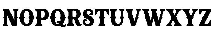 Cowboy Western Font UPPERCASE
