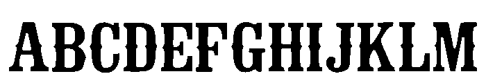 Cowboy Zombie Regular FONT
