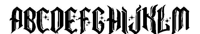 Cowboy  wanted Font UPPERCASE
