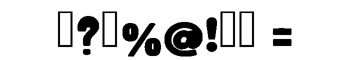 Cowboys Vintage Regular Font OTHER CHARS