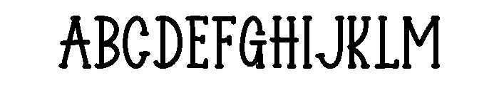 Cowgirl Flower Regular Font UPPERCASE
