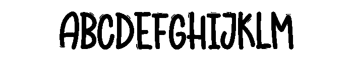 Cowgrils Font UPPERCASE