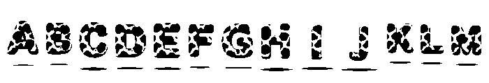 Cowprint Regular FONT