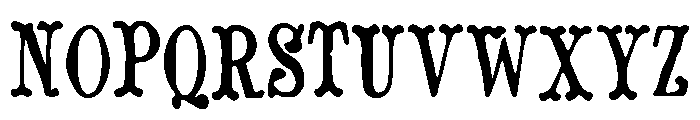 Cowray Font UPPERCASE