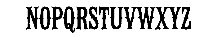 Coyote Ridge Font UPPERCASE