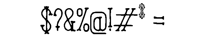 Coyote Font OTHER CHARS