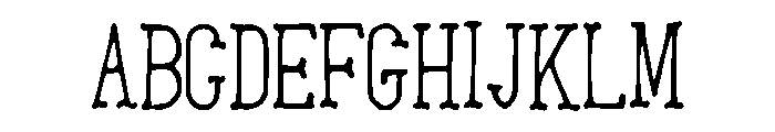 Coyote Font UPPERCASE