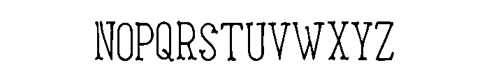 Coyote Font LOWERCASE