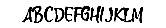 Cozy Breeze Regular Font UPPERCASE