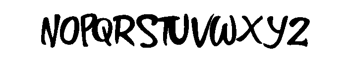 Cozy Breeze Regular Font UPPERCASE