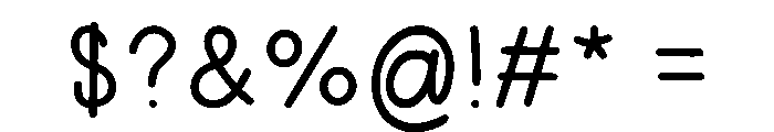 Cozy Cabin Font OTHER CHARS