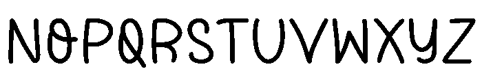 Cozy Cabin Font UPPERCASE