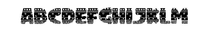 Cozy Christmas 1 Font UPPERCASE