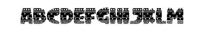 Cozy Christmas 3 Font UPPERCASE