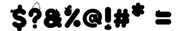 Cozy Halloween Font OTHER CHARS