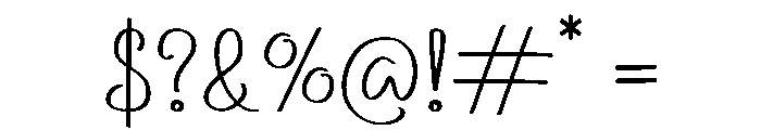 Cozy Hours Font OTHER CHARS