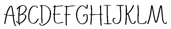 Cozy Hours Font UPPERCASE