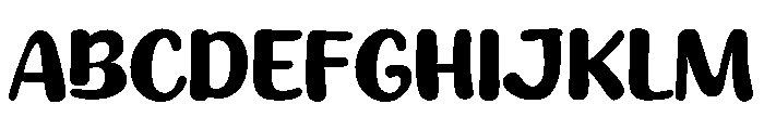 Cozy Latte Regular Font UPPERCASE