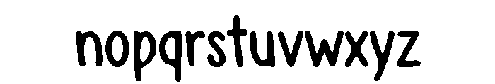 Cozy Lines Font LOWERCASE