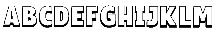 Cozy Outline Regular FONT