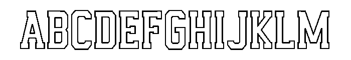 Cozy Regular Font UPPERCASE