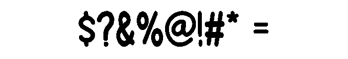 Cozy Tulips Regular Font OTHER CHARS