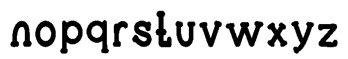 Cozy Tulips Regular Font LOWERCASE