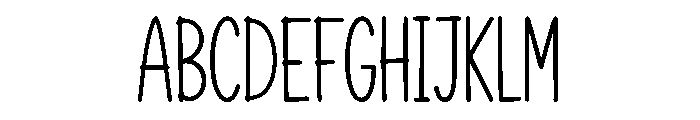 CozyLetters Font UPPERCASE