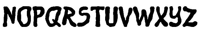 Cozzy Cricks Font UPPERCASE