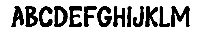 CozzyCricks Font UPPERCASE