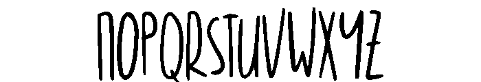 comic rabbit Font UPPERCASE