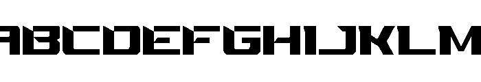 corgan Font UPPERCASE