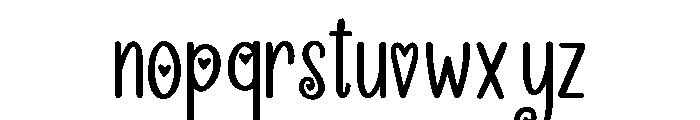 cousin Font LOWERCASE