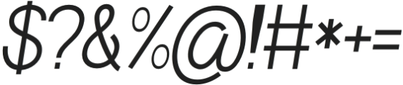 CODALOOPItalic-Italic otf (400) Font OTHER CHARS