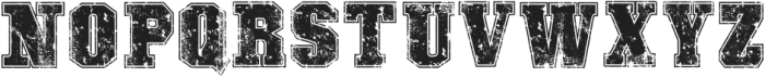 COLLEGE FREAKS DISTORTED DEMO ttf (400) Font LOWERCASE