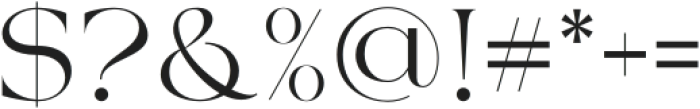 COLLENIS Regular otf (400) Font OTHER CHARS