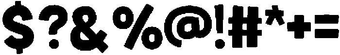 COLORA Regular otf (400) Font OTHER CHARS
