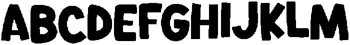COLORA Regular otf (400) Font UPPERCASE