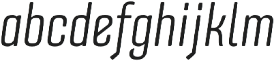 COLUMN SANS Light Italic otf (300) Font LOWERCASE