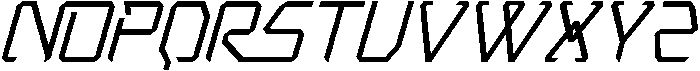 COMFORT COVERS REGULAR ITALIC otf (400) Font UPPERCASE