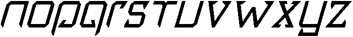 COMFORT COVERS REGULAR ITALIC otf (400) Font LOWERCASE