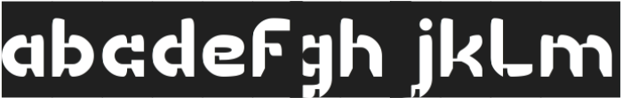 COMPUTER VISION-Inverse otf (400) Font LOWERCASE