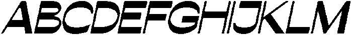 CONEGA Italic otf (400) Font UPPERCASE