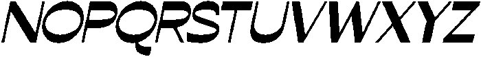 CONEGA Italic otf (400) Font UPPERCASE