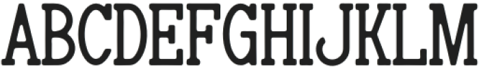 CONFIDEND Regular otf (400) Font UPPERCASE