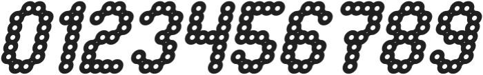 CONNECT THE DOTS Bold Italic otf (700) Font OTHER CHARS