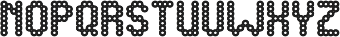 CONNECT THE DOTS Bold otf (700) Font UPPERCASE