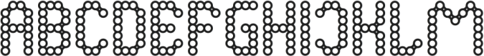 CONNECT THE DOTS-Light otf (300) Font UPPERCASE