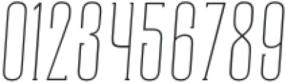 CONQUEST Slab serif Thin Italic Italic otf (100) Font OTHER CHARS