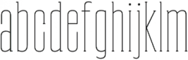 CONQUEST Slab serif otf (100) Font LOWERCASE